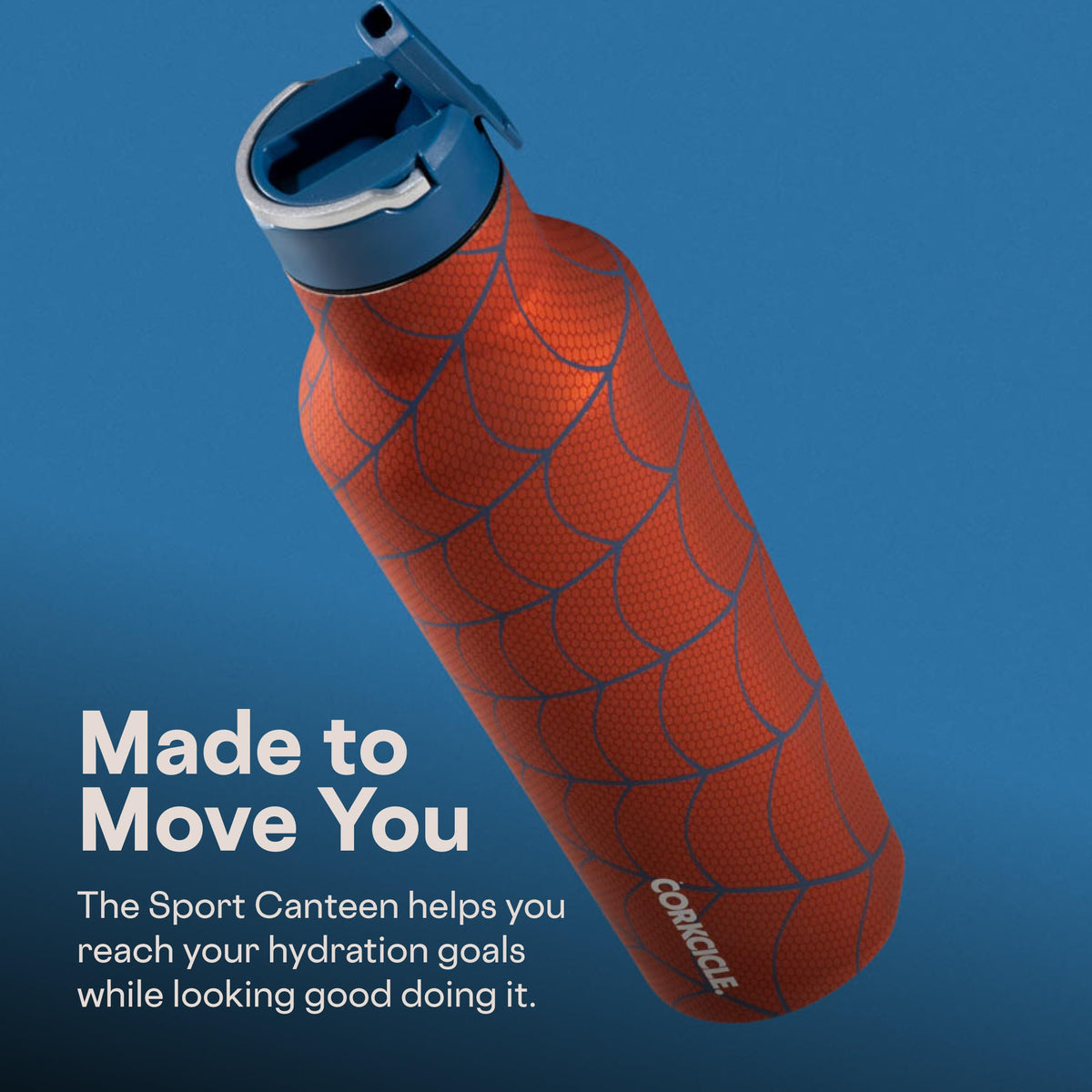 20 oz Water Bottle with Spill-Free Cap Q7553