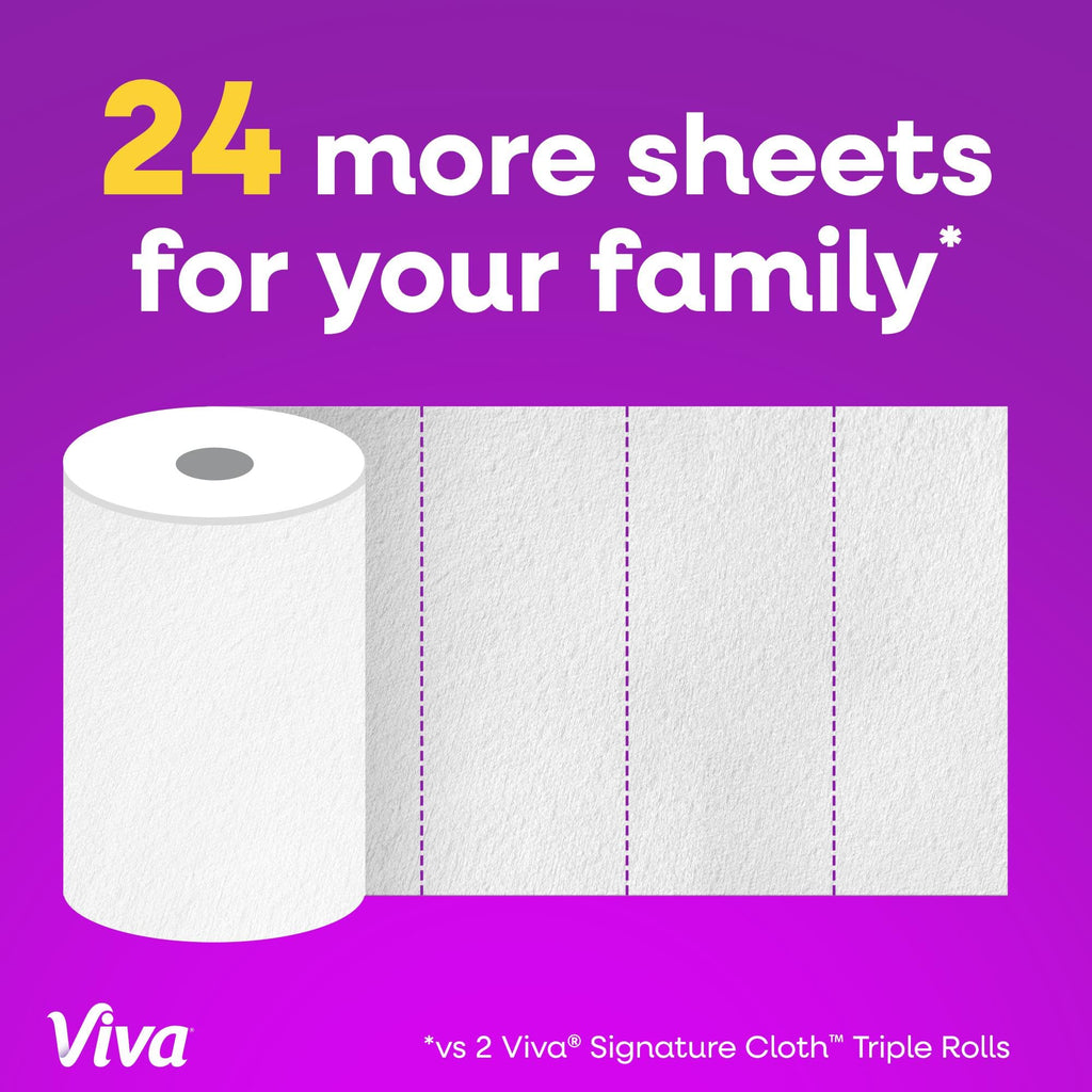 Cloth Paper Towels, 8 Triple, 141 Sheets per Roll M670164