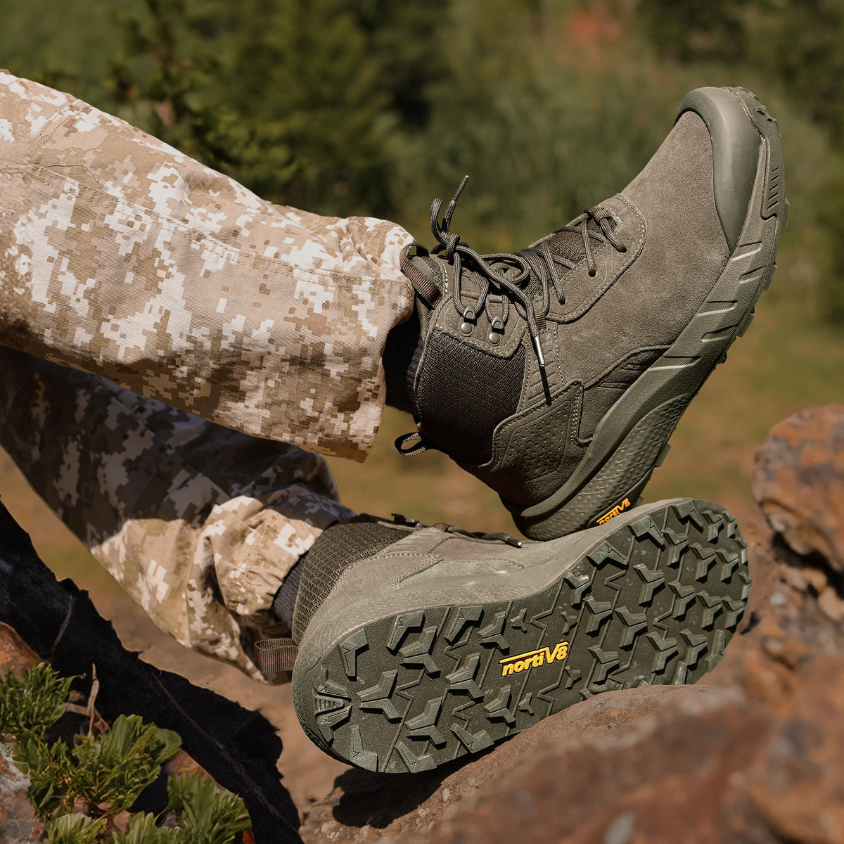 Waterproof Military Tactical Work Boots Q7414