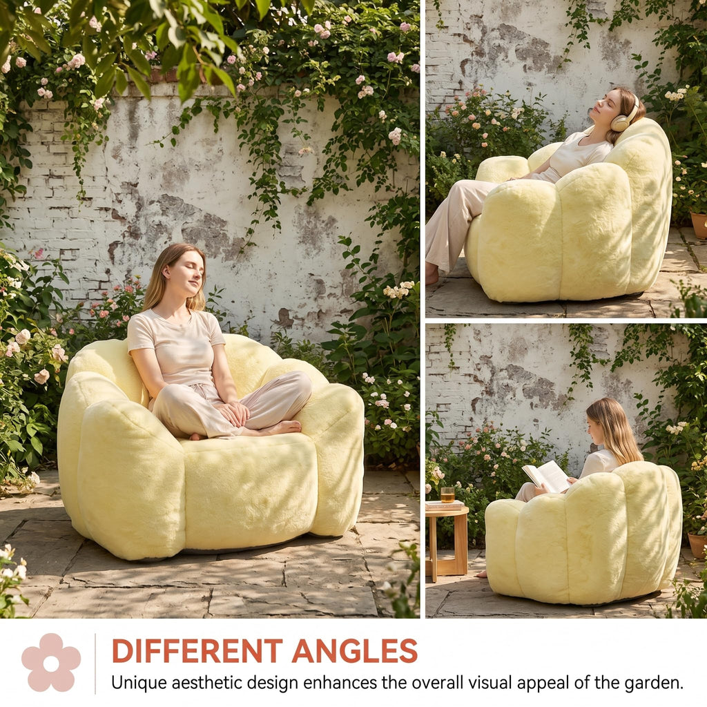 Lotus Bean Bag Chair with Pull Ring X889