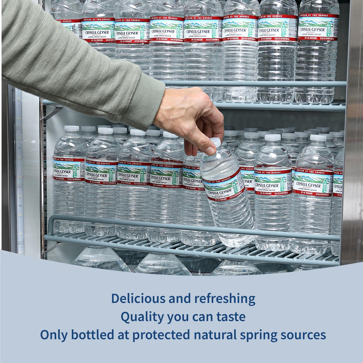 16.9 Fl Oz Pack of 35 Bottled Spring Water X761097